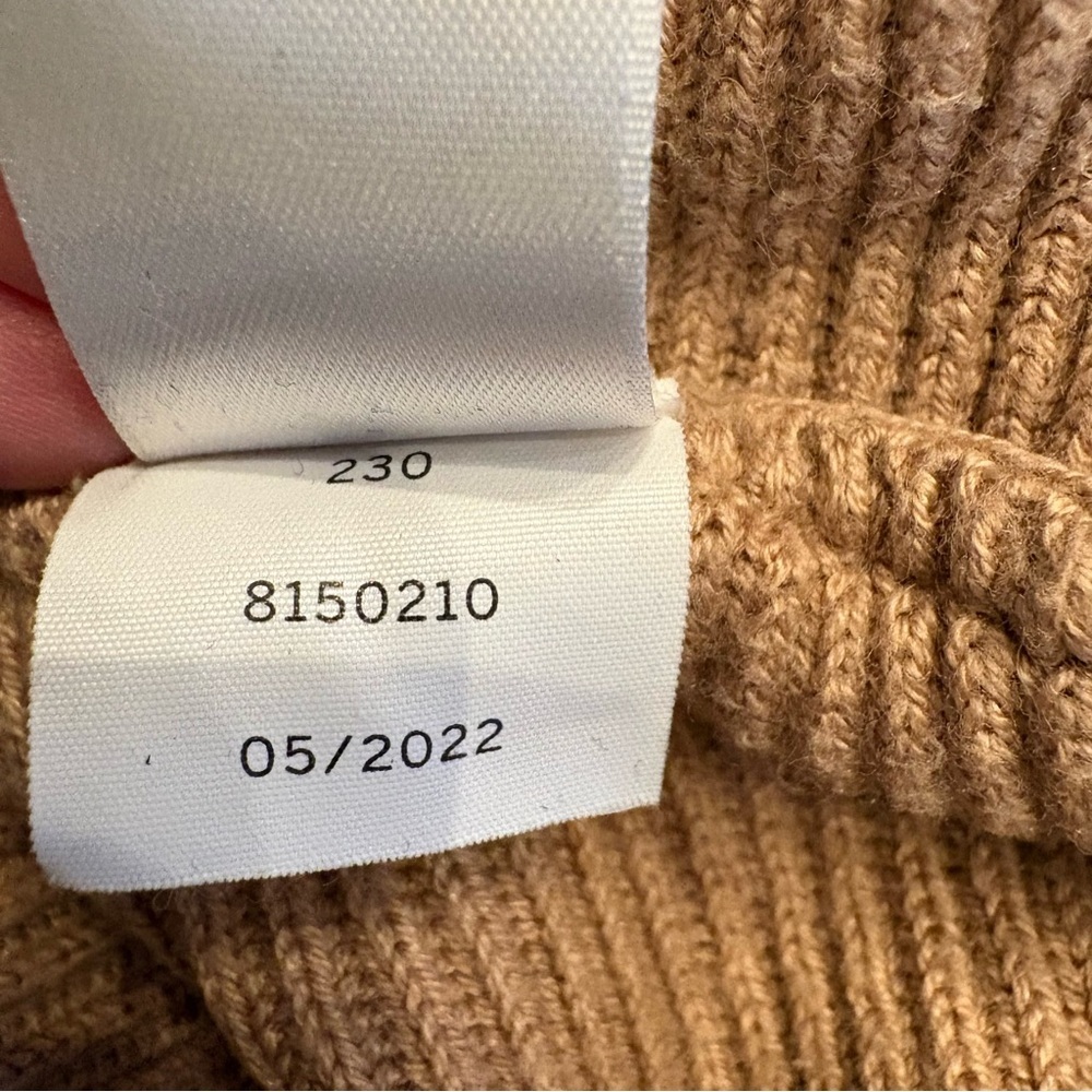 1. State Bishop Sleeve V-Neck Lightweight Sweater Cotton Viscose Brown Sz Small - Picture 7 of 9
